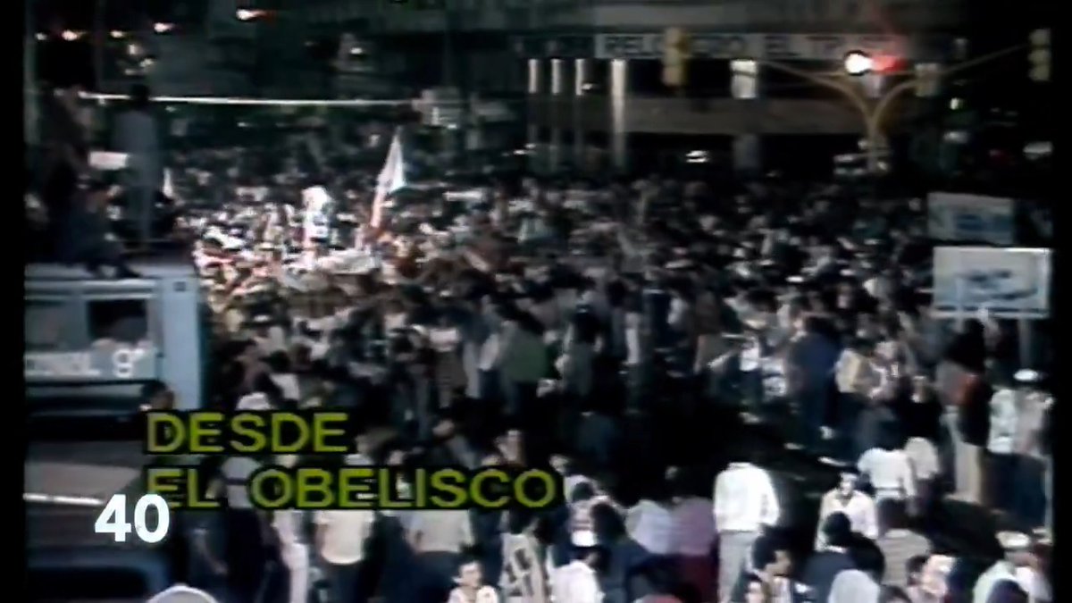 "Hace 42": Porque se cumplen 42 años desde la recuperación de la democracia en Argentina