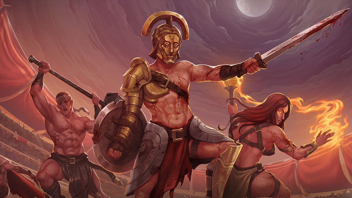 Bloodgrounds, the retro-styled, gladiator-themed turn-based strategy game that combines city management, RPG, and roguelite elements, launches into Early Access on PC today.