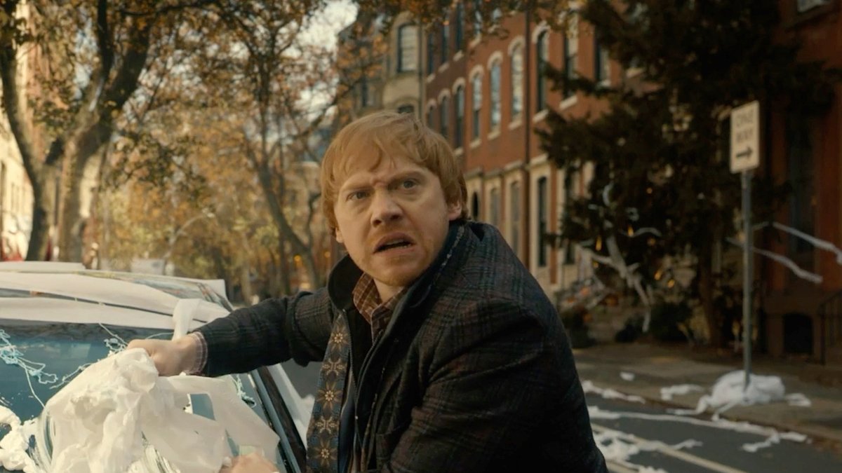 Happy Mischief Night to everyone but Rupert Grint. Watch all four seasons of M. Night Shyamalan's #Servant on Apple TV.