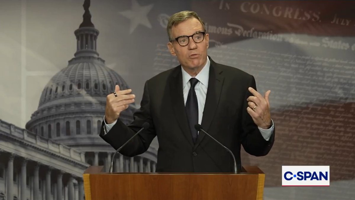 Sen. Mark Warner on Trump Administration briefing only Republican Senators on drug boat strikes: "What the administration did in the last 24 hours is corrosive not only to our democracy but downright dangerous for our national security."