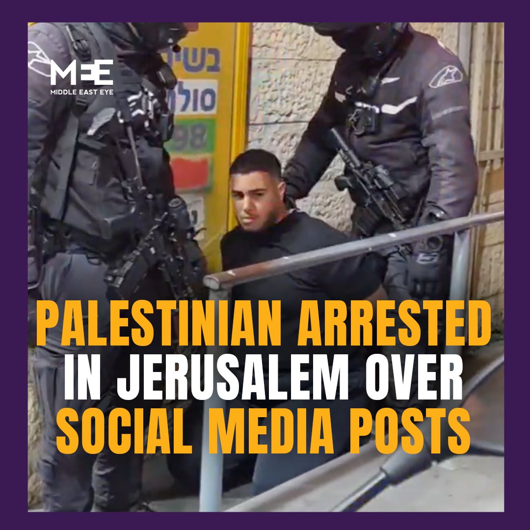 A Palestinian man was arrested in Jerusalem on Wednesday after Israeli blogger Yedidya Epstein reported him to the police. Epstein said he stalked the man on social media for a few months and reported him to the police after he posted anonymous posts using“Hamas music and symbols