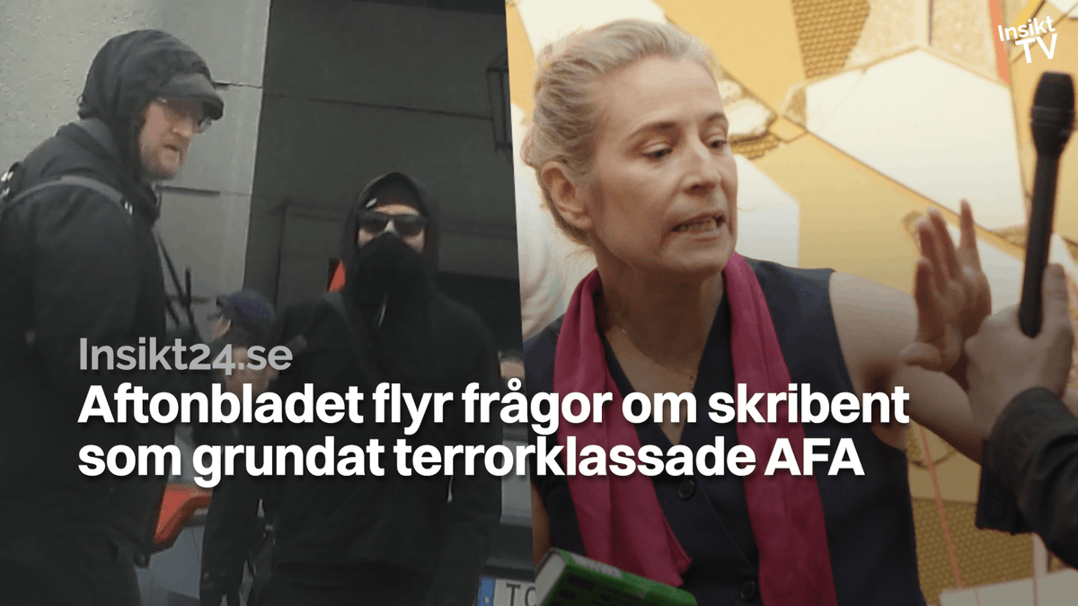 Aftonbladet skyddar AFA-grundaren Mathias Wåg ▹ Se videoreportaget och läs mer om Mathias Wåg och AFA här: ▹ Stöd Insikt24 genom att swisha 350 kronor till 123 524 68 71 för en halvårsprenumeration.