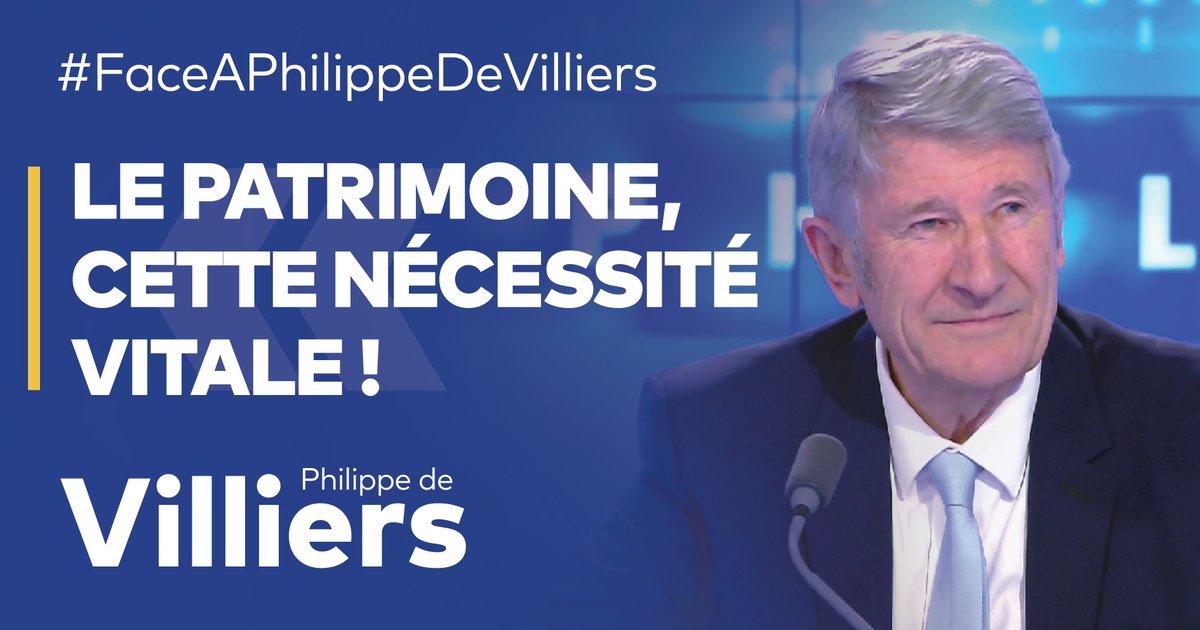 🎙 Le casse du #Louvre fusionne les deux angoisses nationales : l’insécurité française et le déclin de la France. Le patrimoine est une nécessité vitale, voici pourquoi. 🔗 Emission complète : #FaceAPhilippeDeVilliers #FADV