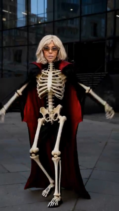 "Joyeux Halloween !" 😂