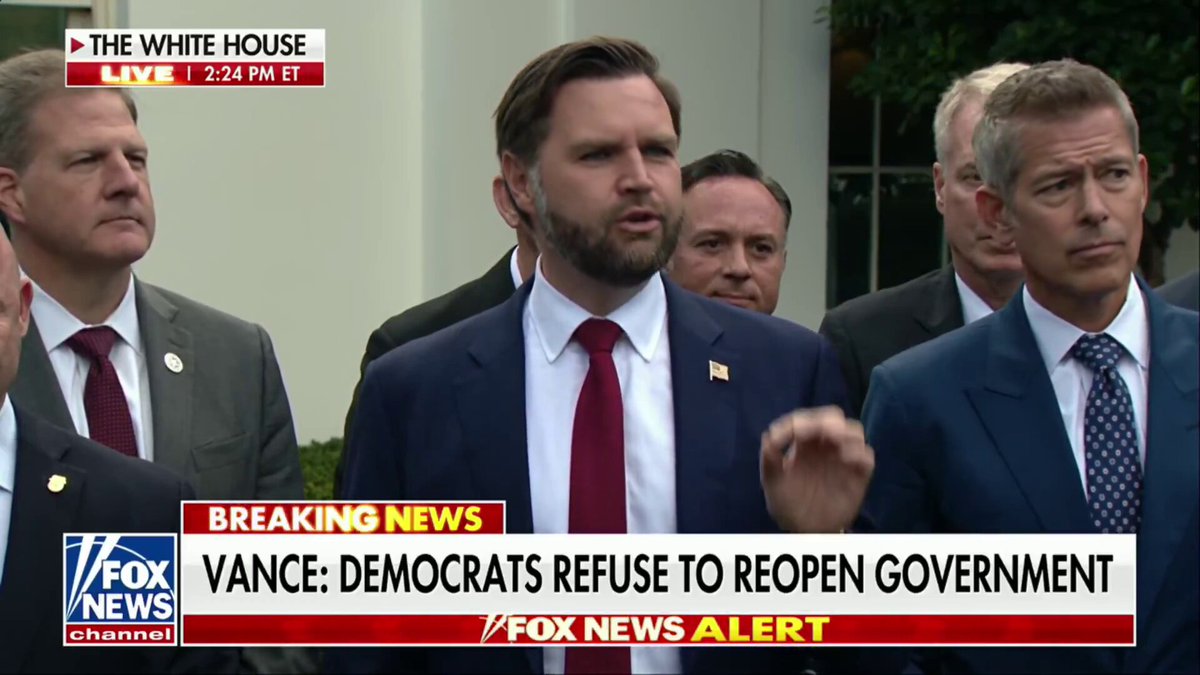 HOLY SH*T 🚨 VP JD Vance has a message for the worthless Democrats in the Senate ‘you do not get to take the American peoples government hostage’ DO NOT BACK DOWN… HOLD THE LINE