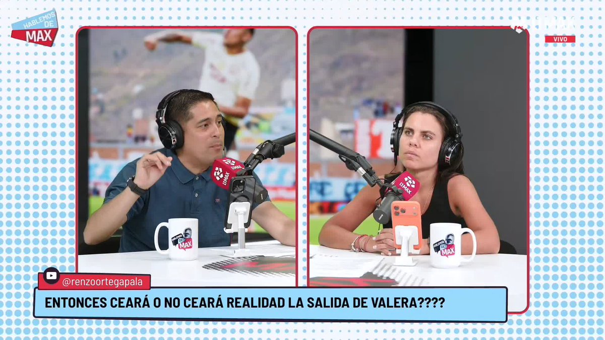 🎙️ Gustavo Peralta Coello: "Valera ha dicho que quiere seguir haciendo historia con la U, marcar más de 100 goles y ganar el tetracampeonato" Ingresa al programa 👉🏽 #HablemosDeMAX 📺 Conoce cómo ver L1MAX en vivo 👉