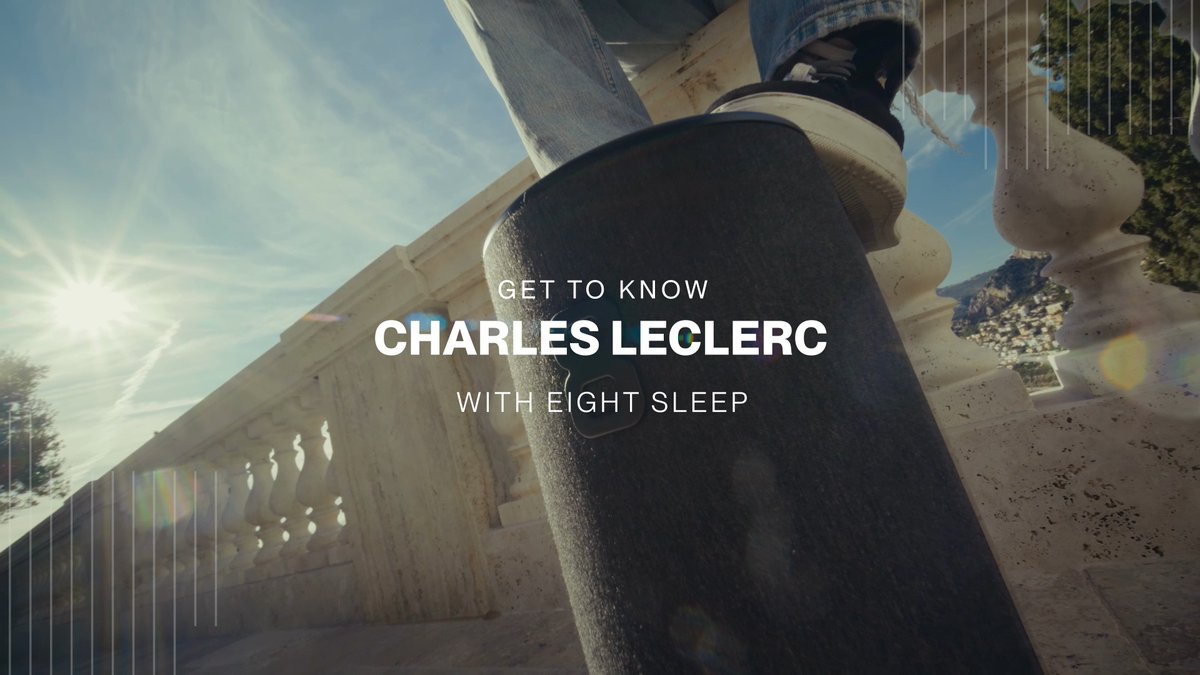 “I’m a big, big sleeper… 10–11 hours before a race” — Charles Leclerc Discover how Charles Leclerc optimizes his sleep and recovery with Eight Sleep to stay at peak performance, on and off the track. 👉 Full interview at