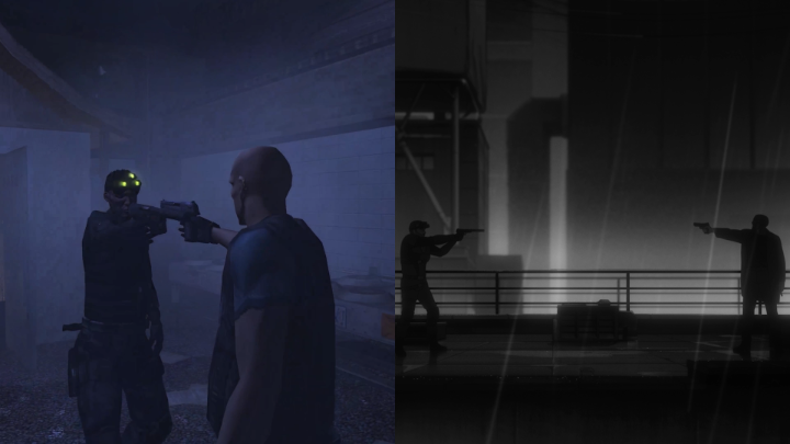 then vs now: the Splinter Cell: Chaos Theory rooftop reimagined for Splinter Cell: Deathwatch