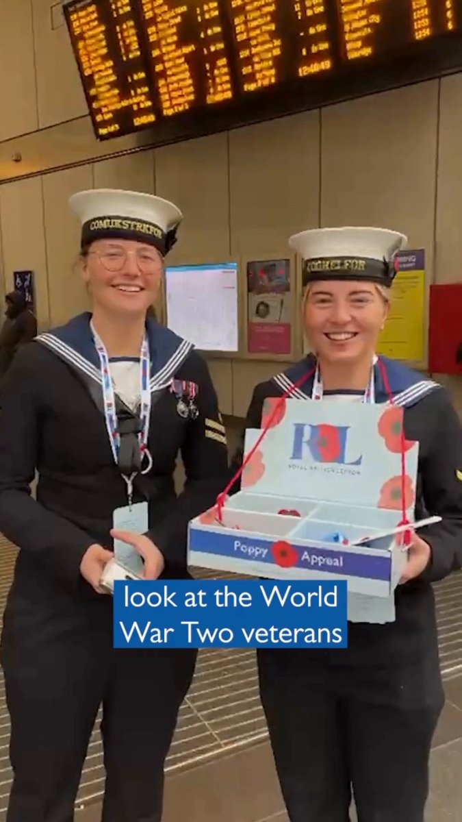 What a heart-warming day in London ❤️ Around 3,000 Armed Forces personnel, veterans, and volunteers joined forces across the city today to hand out poppies and collection donations in support of our #PoppyAppeal. (1/2)