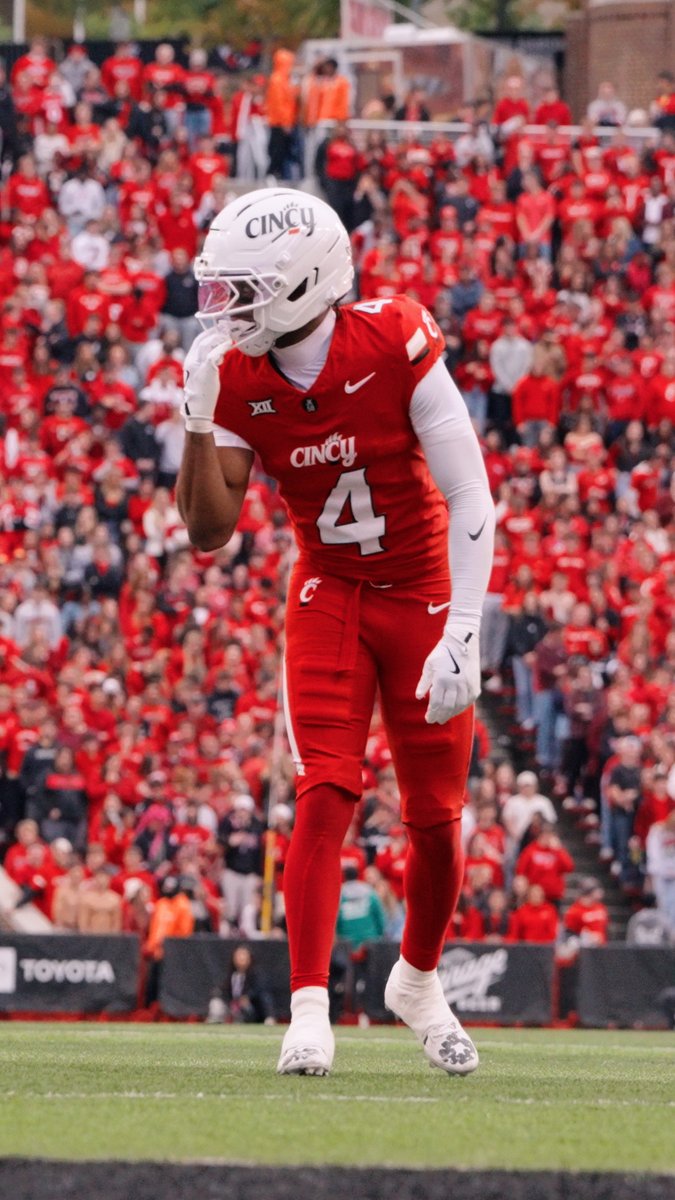 Your Big 12 leader in receiving TDs, with the second-most in the nation ... CYRUS. ALLEN.