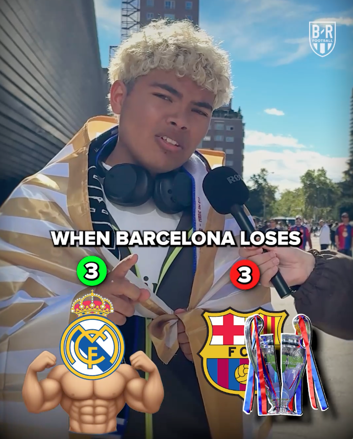 Would Real Madrid fans accept losing El Clásico until the end of time if it meant Barcelona never won another Champions League? 💀 (w/ Andrés Arencibia 🇮🇨🗞️)