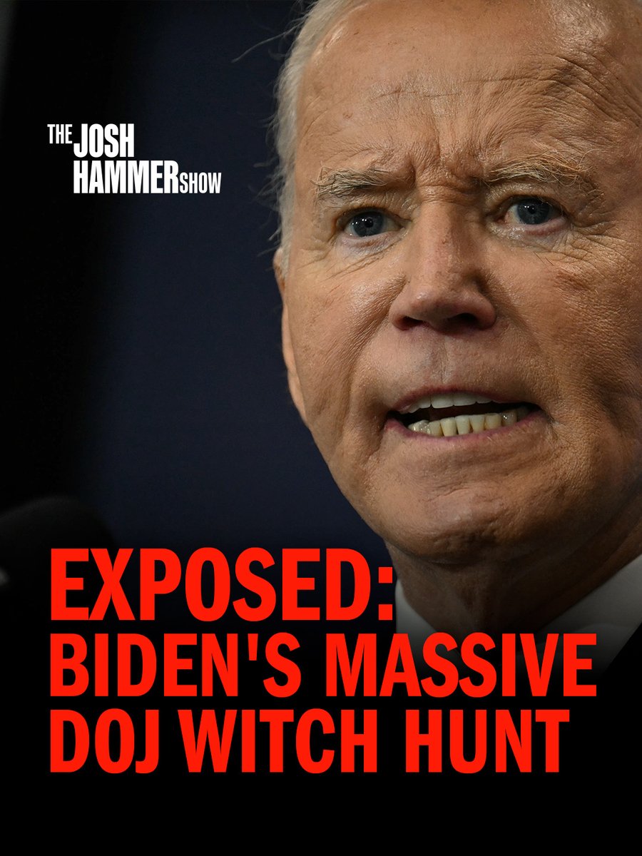On The Josh Hammer Show: Josh Hammer blasts Biden’s DOJ for shocking abuses of power exposed by the Senate Judiciary Committee. He also fires back at the phony outrage over his latest op-ed and closes with Trump’s high-stakes meeting with Xi in China.