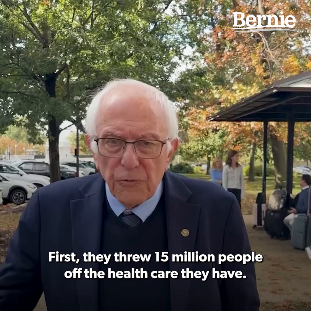 Starting Saturday, millions will see health costs skyrocket because of Trump’s “Big Beautiful Bill.” Now, unbelievably, Trump is prepared to let children go hungry by illegally withholding SNAP benefits Congress approved. Disgusting. Fight back. We can’t allow that to happen.
