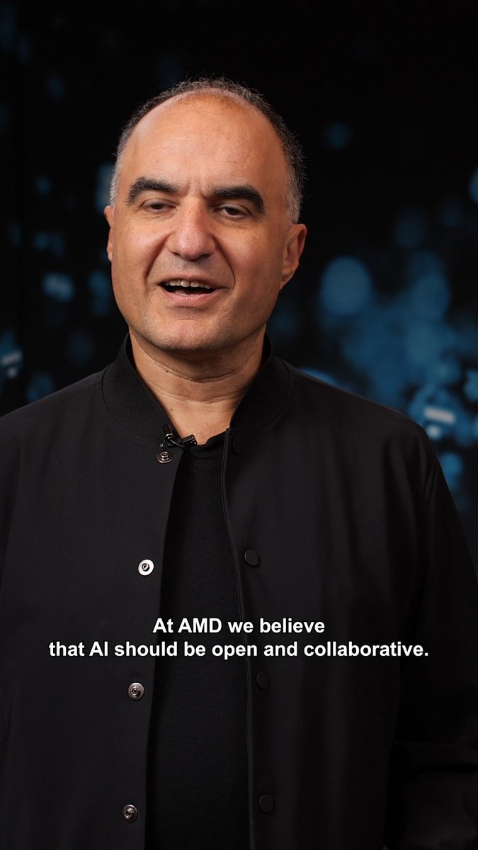 Developers move AI forward. Ramine Roane shares more on how AMD is showing up for the community through open-source work and hands-on collaboration.