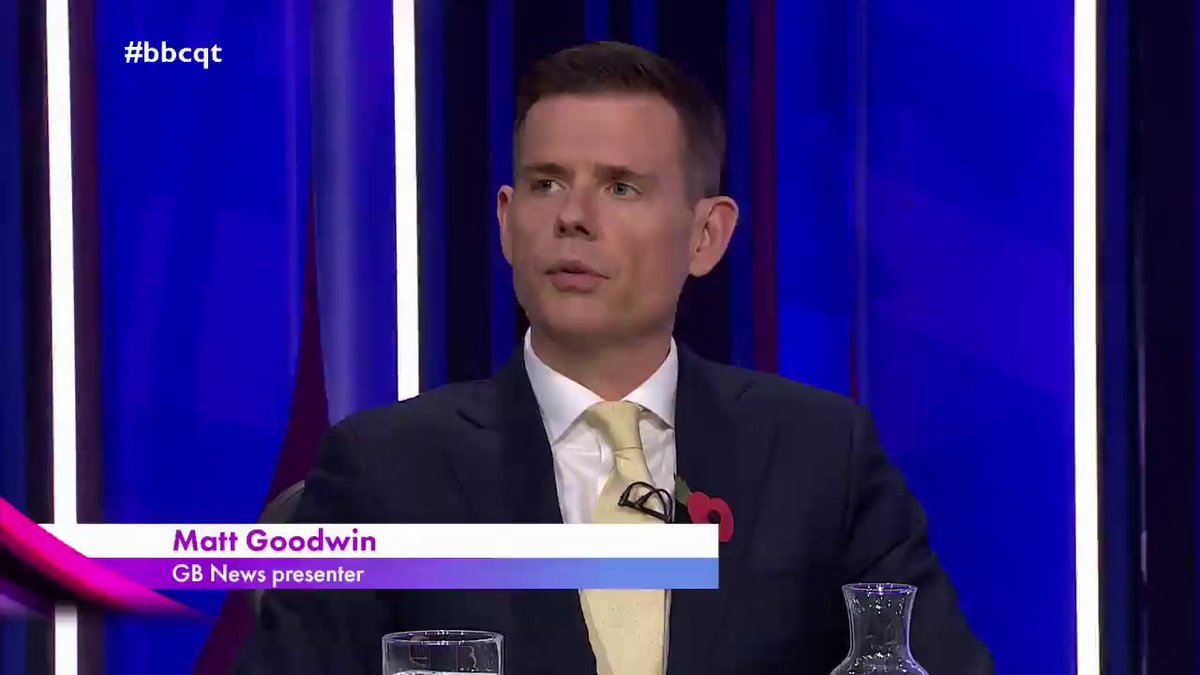 “We created the idea of fair play, that is not what is happening in this country“ GB News presenter Matthew Goodwin says successive governments’ immigration policies have been a “complete shambles” and the “opposite” of common sense #bbcqt