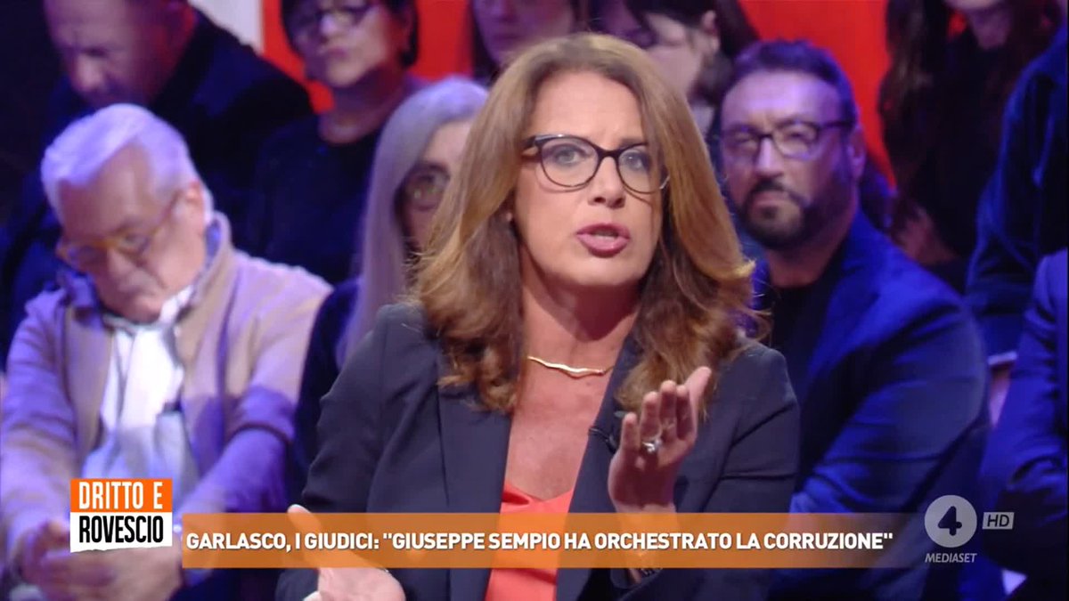 "Io rimango stupita del sistema che sta venendo fuori! È un sistema che mi sta preoccupando: ci siamo spostati dalla scena del crimine ad un sistema di corruzione" Ilaria Cavo a #drittoerovescio sulle novità del caso #Garlasco che vede il padre di Sempio indagato per corruzione