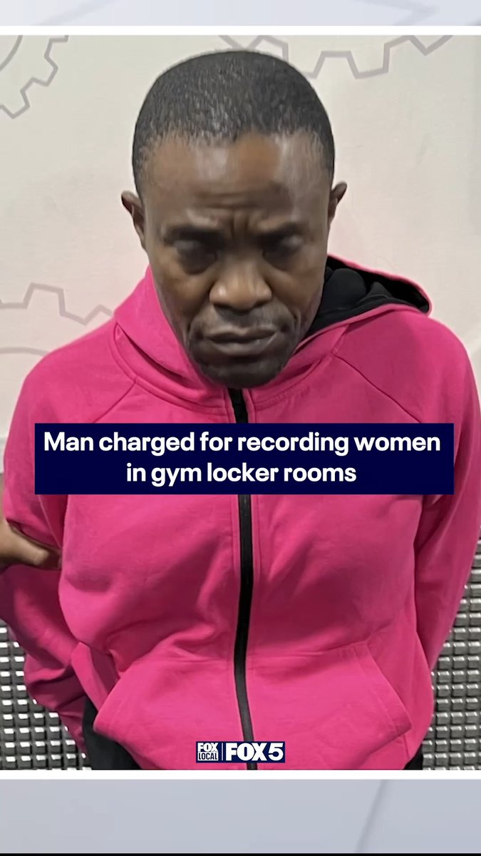 Man named Tshikundi Taty disguised himself as a woman to record women in Maryland gym locker room, cops say