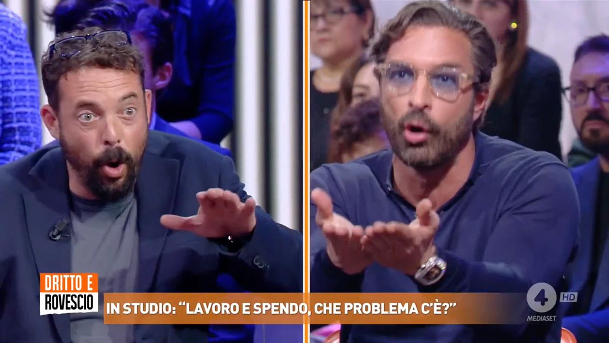 "La mia testa ragione e funziona anche di notte, mentre il dipendente lavora 8 ore e ha più tranquillità!" Lorenzo Ruzza, imprenditore, a #drittoerovescio