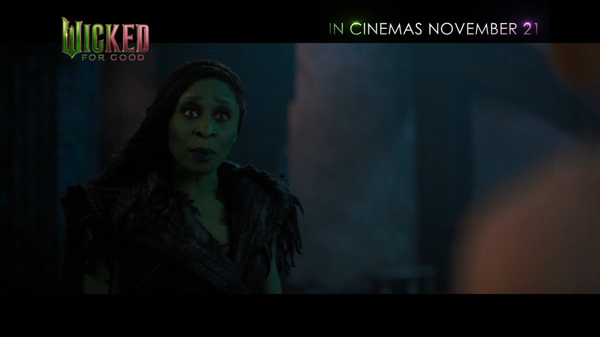 The Emerald City is calling... 💚 #WickedForGood tickets are NOW ON SALE ✨ Experience it in IMAX, 3D, 4DX, ScreenX and SuperScreen. See it early with preview screenings & double-bills on Nov 20! 🫧
