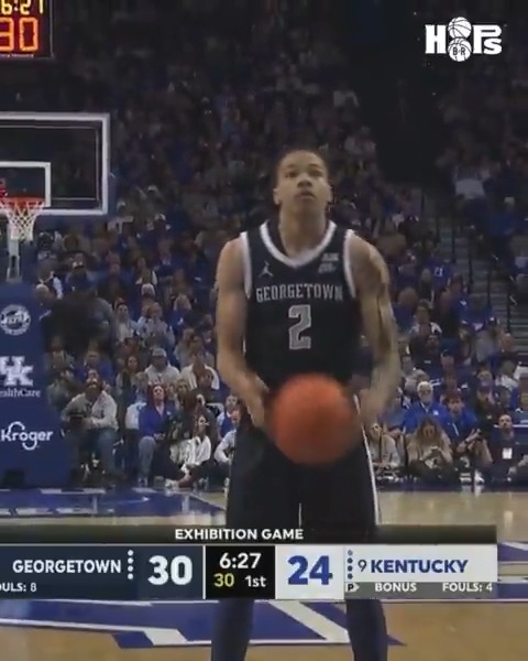 Georgetown guard Malik Mack against Kentucky: 22 PTS | 9-16 FG | 5 REB | 3 AST