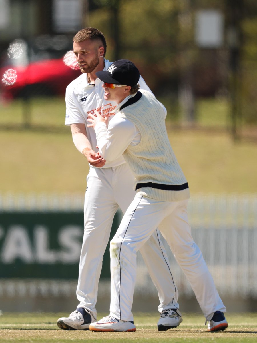 Fergus O'Neill with an absolute SEED 🤩 #SheffieldShield