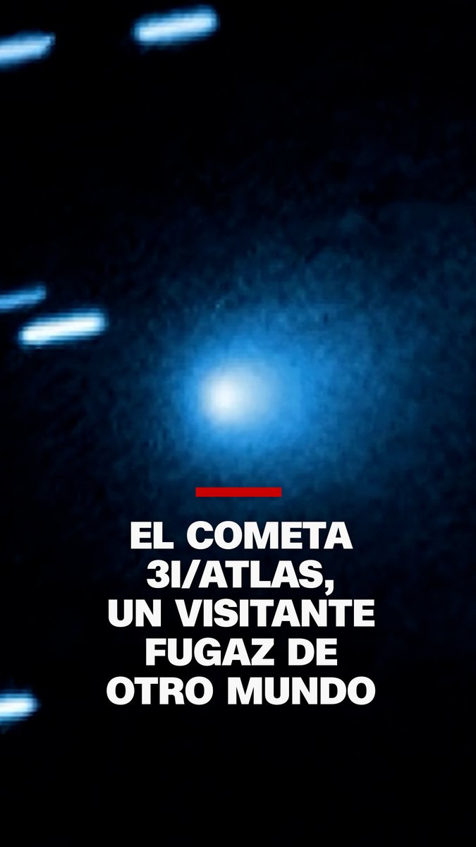 El cometa 3I/ATLAS, descubierto por un telescopio de la #NASA en julio de este año, es tendencia en internet esta semana. En este video te explicamos por qué este cuerpo celeste está causando tanto revuelo entre los astrónomos y curiosos.