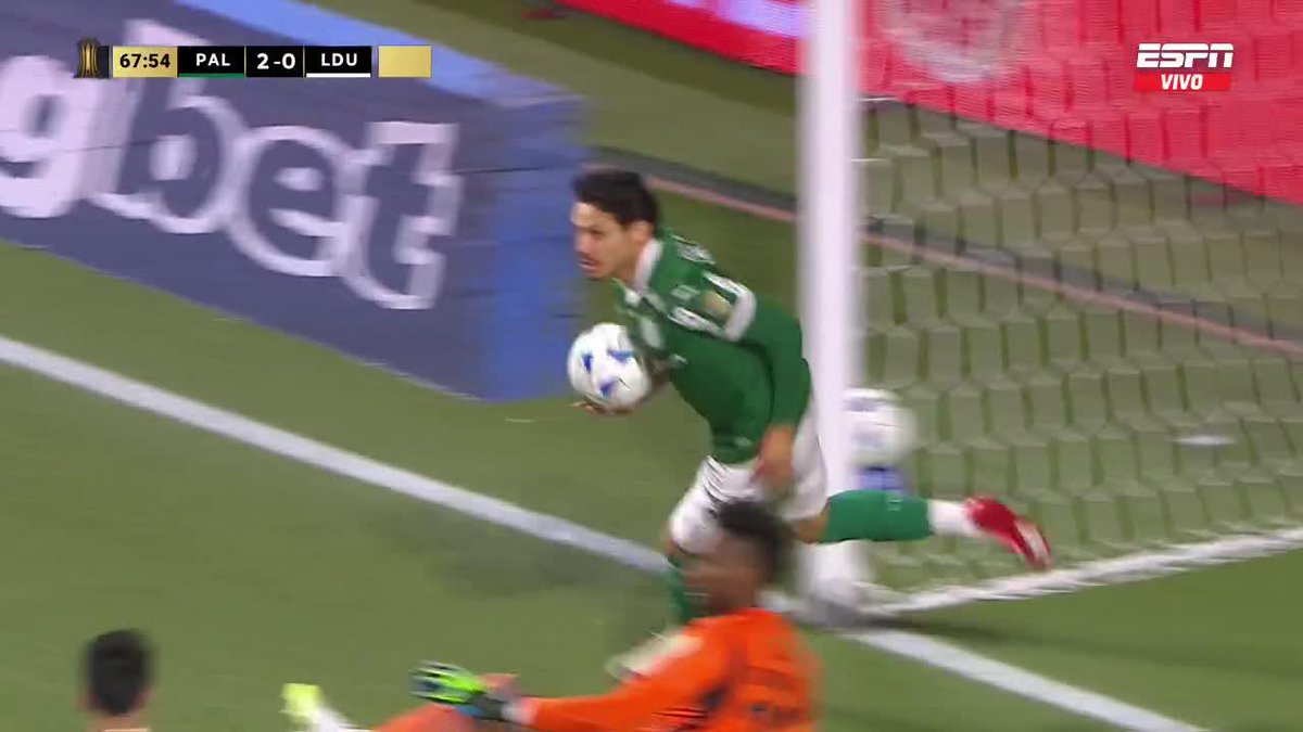 🤯🇧🇷 PALMEIRAS LE GANA 3-0 A LIGA DE QUITO Y ASÍ SE VAN A LOS PENALES. ES UN GOLAZO. 🍿
