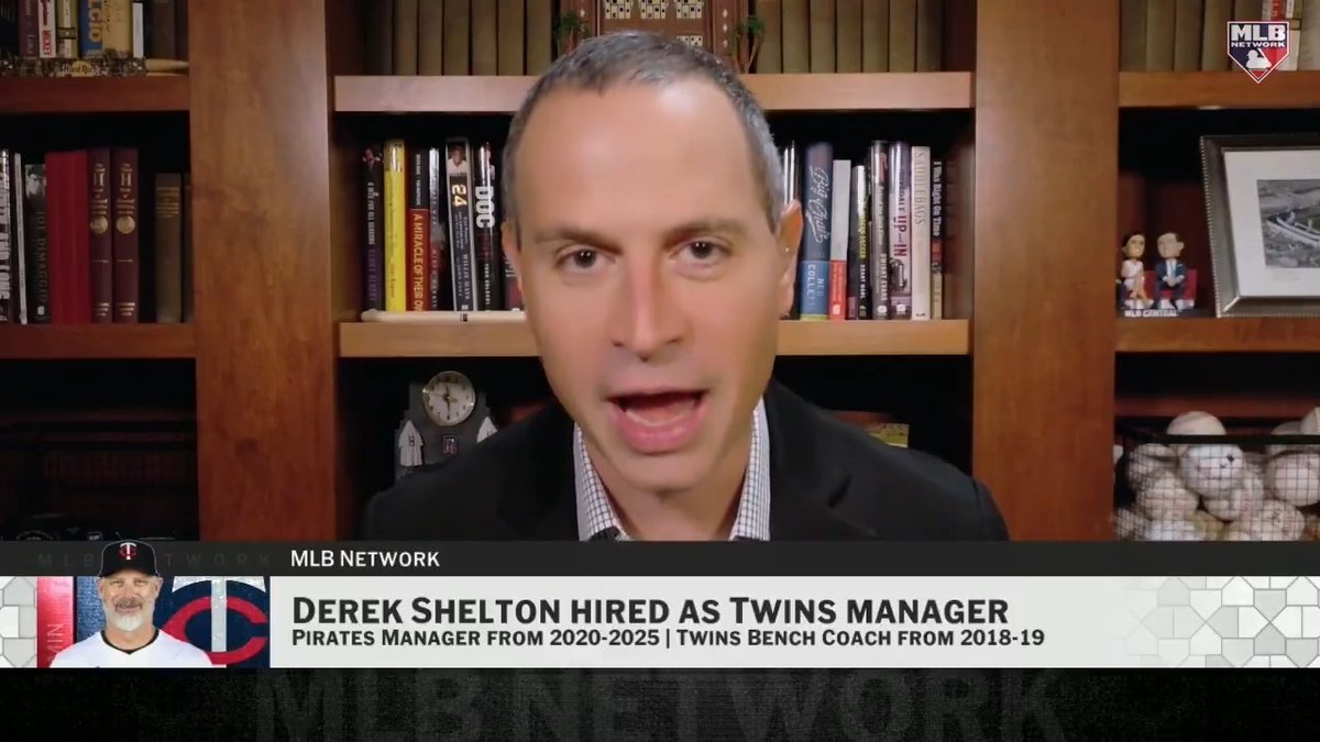 "There's a lot of familiarity there, he served on the staff in Minnesota before so he knows the personnel." Jon Morosi discusses Derek Shelton's return to the AL Central as the manager of the Twins. #MLBTonight