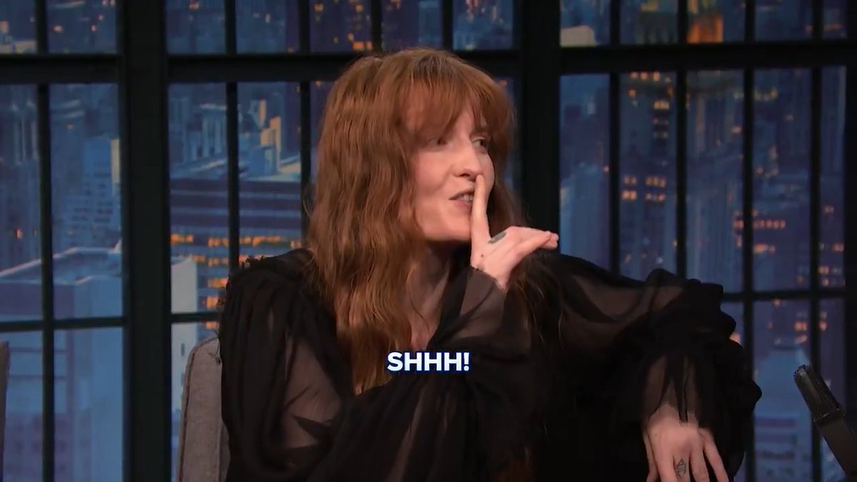 Not everyone can rhyme like Florence Welch (Florence + the Machine)