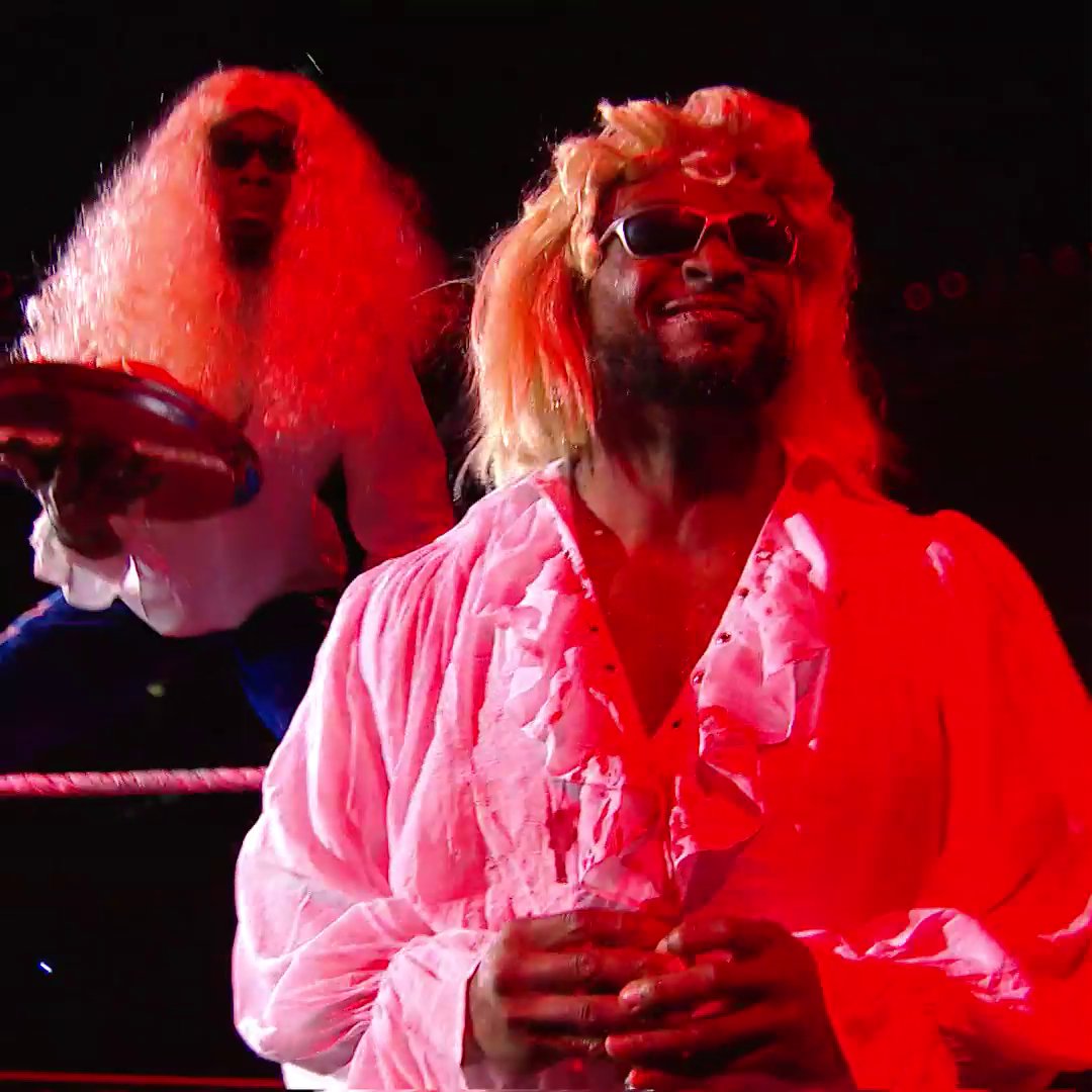 Underappreciated wrestling Halloween moment: The New Day dressed as The Brood 💀🎃