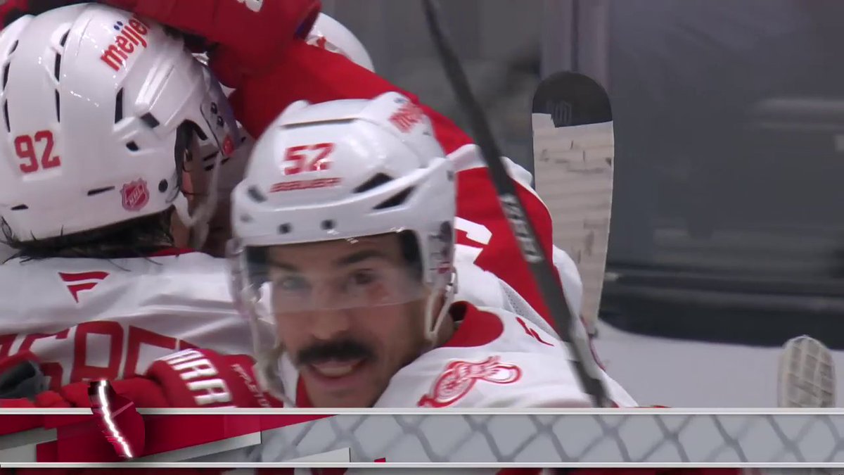 This passing play from the Detroit Red Wings is b-e-a-utiful! 😍