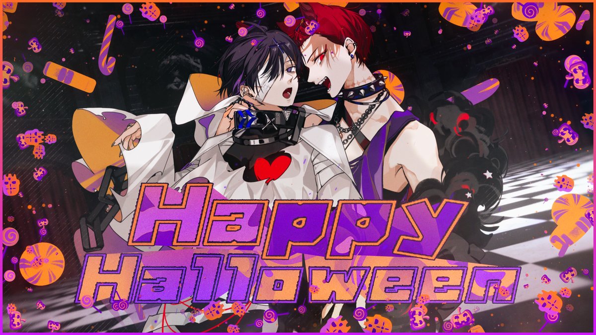 【Band Arrange ver.】Junky / Happy Halloween 歌ってみた【最年少×最年少】 Vocal :りうら / しの( しの◀クロノヴァ ) 🎃Full ver. #歌ってみた #トリックオアトリート