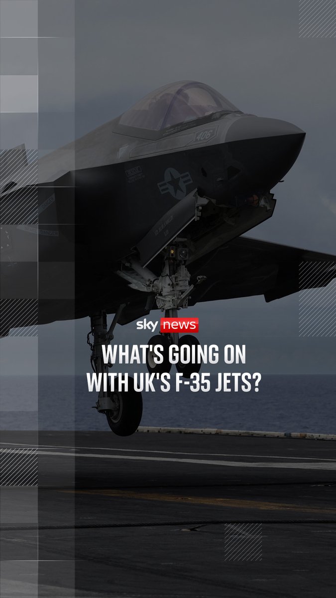 Sky's @HaynesDeborah explains how a committee of MPs has found serious problems with the F-35 fighter jet programme. The F-35 is the UK's most advance and expensive jet. 🔗 Read more: