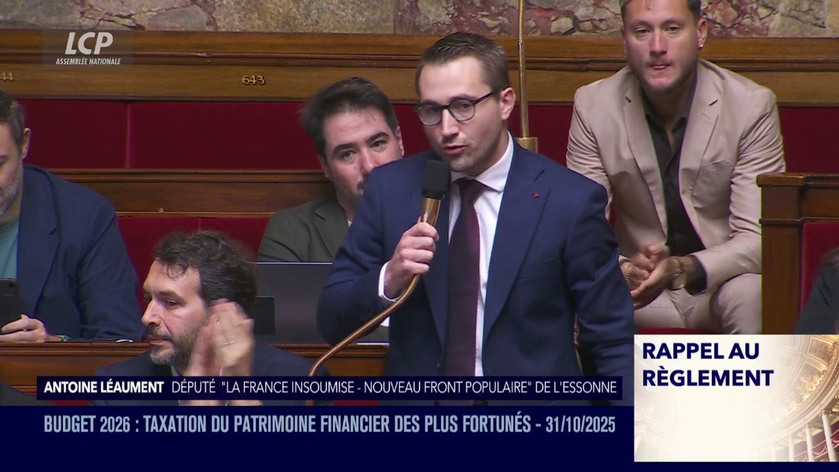 🔴🇫🇷 ALERTE INFO | BUDGET 2026 Le député Léaument (LFI) attaque directement le député Verny (UDR). Verny lui répond : "J'AI PAYÉ 600 000 EUROS D'IMPÔTS CETTE ANNÉE, EST-CE QUE DONC J'AI LE DROIT DE PARLER DU BUDGET ?" Léaument est K.O.