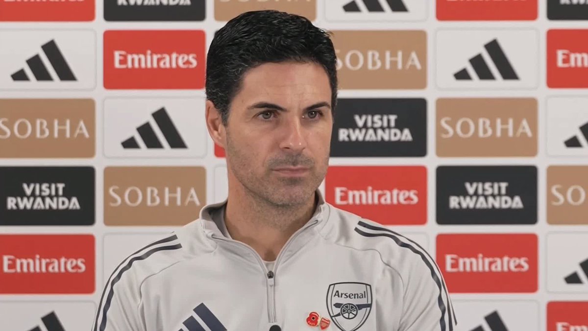 "I would say weeks, some of them pretty soon" Mikel Arteta provides a fitness update on a number of players, including Martin Odegaard, Noni Madueke, Kai Havertz and Gabriel Jesus 🔴