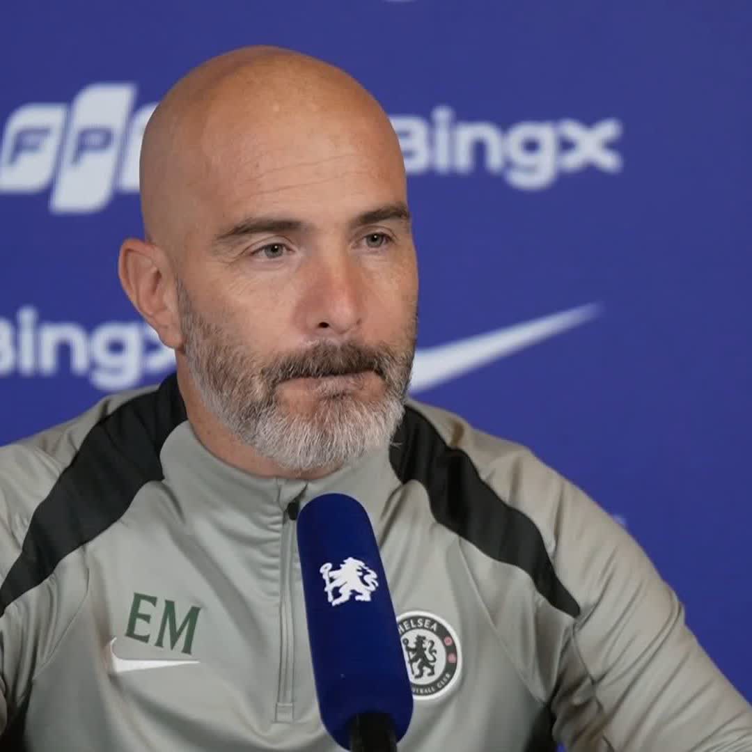 "I think that some of the red cards we concede, we can avoid that" 🟥 Enzo Maresca on whether there is a problem with discipline in the Chelsea squad 🔵