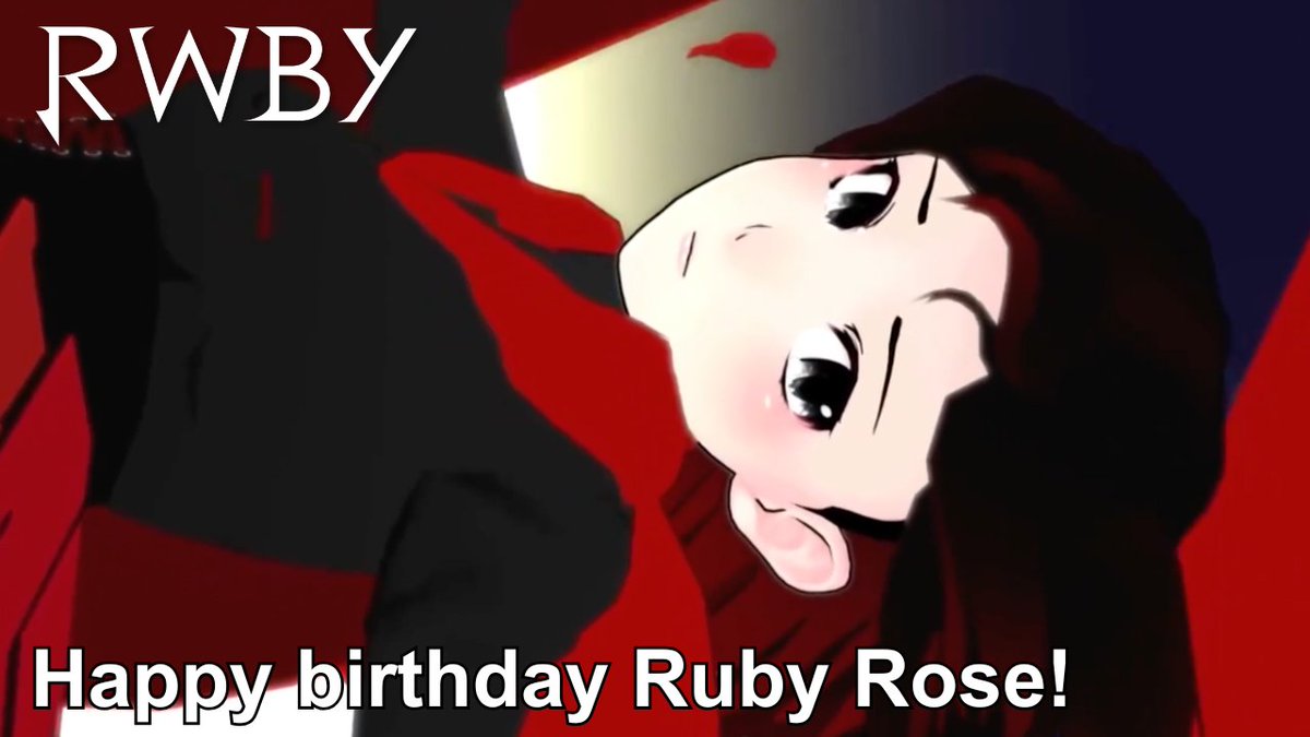 Happy Birthday, Ruby Rose! Our cookie-loving, scythe-swinging leader deserves all the love today🌹🍪