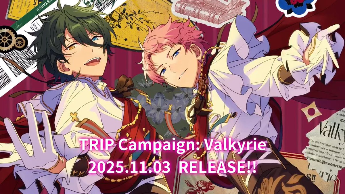 🧳 Album Series TRIP: Valkyrie will embark soon! ⏰Let's join the trip through every song of Valkyrie, with their brand new song! See you on November 3!