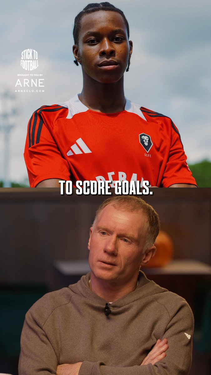 "The fact he come to me, I thought it was brilliant!" 👏 Helping out the next generation at Salford, class from Scholsey. ⚽️