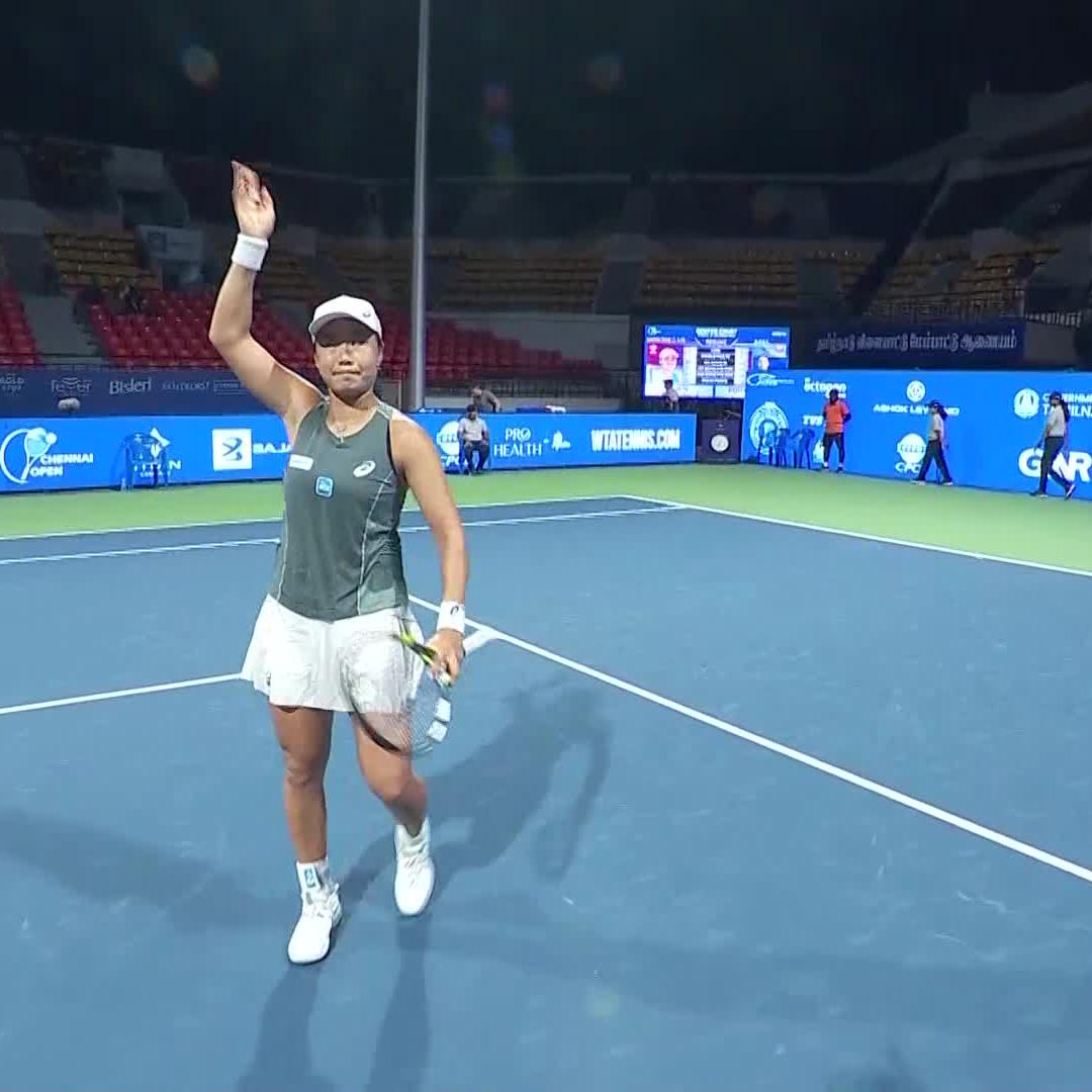 What an end to the season Janice Tjen is having 🙌 She makes the semifinal in Chennai, beating Pohankova 6-3, 6-1. #ChennaiOpen