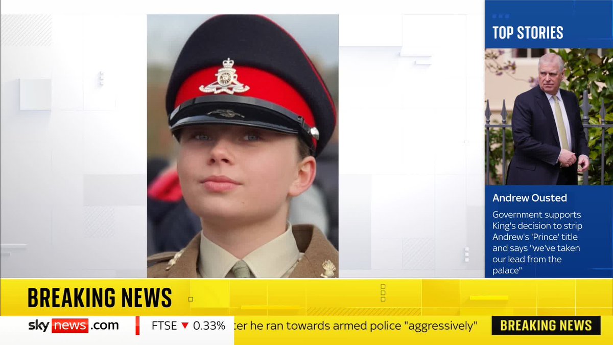 BREAKING: Ex-army officer jailed for sexually assaulting teenage soldier Jaysley Beck Warning: Contains reference to suicide. 📺 Sky 501 and Youtube
