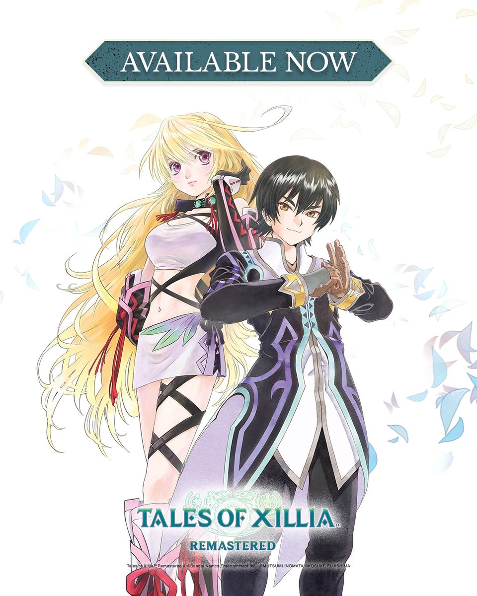 Happy launch day to all Tales of Xillia Remastered fans! Thank you for your continued support of the series💛 #ToXR