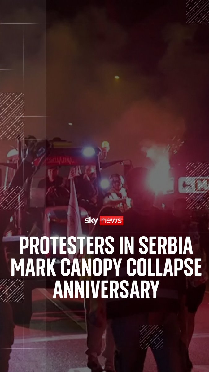 Thousands of people have embarked on a two-day march ahead of a major rally this weekend to mark the year anniversary of a deadly train station collapse. 16 people died on 1 November 2024 when a concrete canopy collapsed onto a busy pavement in Novi Sad.