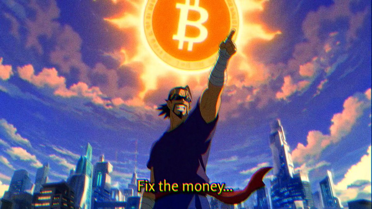 Happy Bitcoin Whitepaper Day 🧡 There’s no ceiling for Bitcoin because there’s no bottom for fiat.