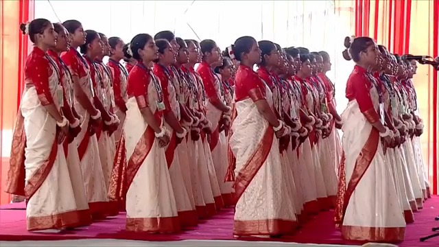 आर्य महासम्मेलन में हमारी बेटियों का संस्कृत में आध्यात्मिक मंत्र पाठ हर किसी को मंत्रमुग्ध कर गया।