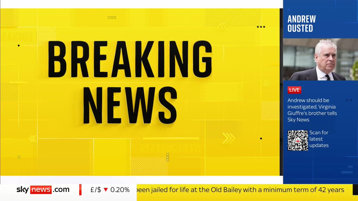 BREAKING: A man has been jailed for life with a minimum term of 42 years for killing his pregnant girlfriend. Shaine March stabbed and slashed Alana Odysseos 23 times outside her flat in Walthamstow, northeast London. 📺 Sky 501 and YouTube