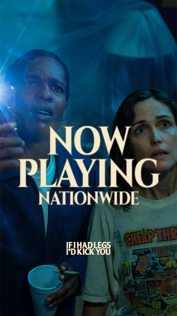 “Astonishing” (IndieWire) “Rose Byrne gives a tour de force performance" (The Hollywood Reporter) Mary Bronstein's IF I HAD LEGS I'D KICK YOU starring Rose Byrne, Conan O'Brien and A$AP Rocky is Rotten Tomatoes 🍅 Certified Fresh and now playing in theaters nationwide.