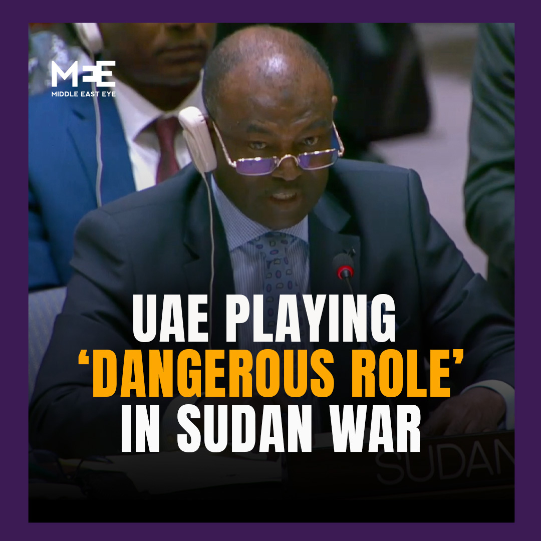 “I wonder why the representative of a country with the blood of innocent Sudanese on its hands is allowed to address this esteemed council.” Sudan envoy Al-Harith Idriss criticised the UAE’s participation at a UN Security Council on Thursday, calling out its support for the RSF.