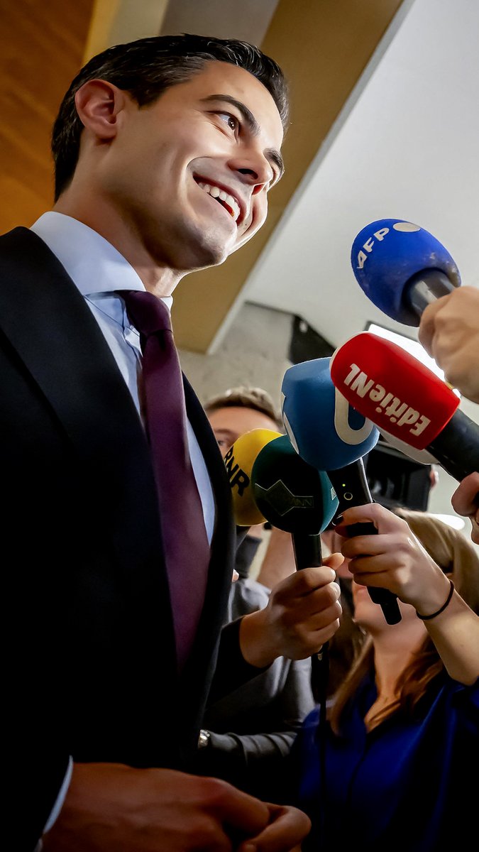 D66 party leader Rob Jetten is said to be on course to become the youngest and first openly gay prime minister of the Netherlands. Claiming victory in the election, he said: "It is possible to beat the populist movements if you campaign with a positive message for your country."