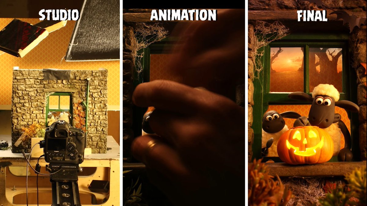 From the studio floor to final shot 🎬 See the latest Shaun the Sheep: Beast of Mossy Bottom movie teaser come to life!​ ✨ Shaun the Sheep: The Beast of Mossy Bottom is a brand new movie coming Halloween 2026! #ShauntheSheep #BeastOfMossyBottom Sky TV